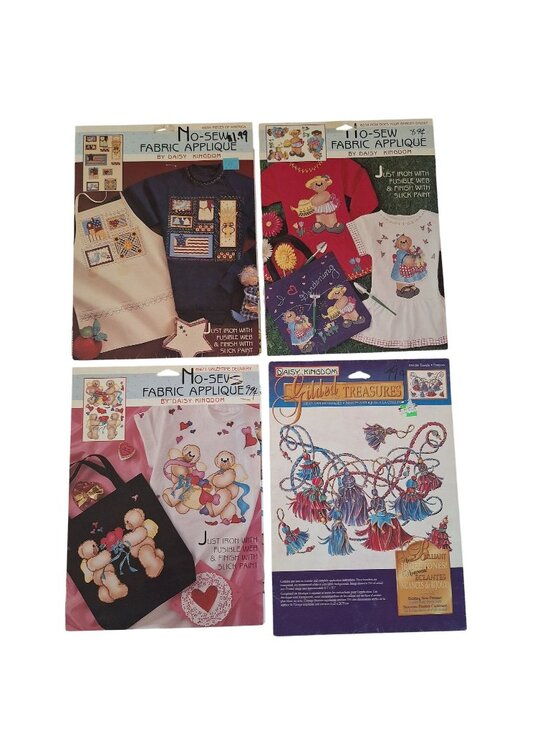 Daisy Kingdom Other - Daisy Kingdom No Sew Fabric Appliqué Transfer America Garden Lot